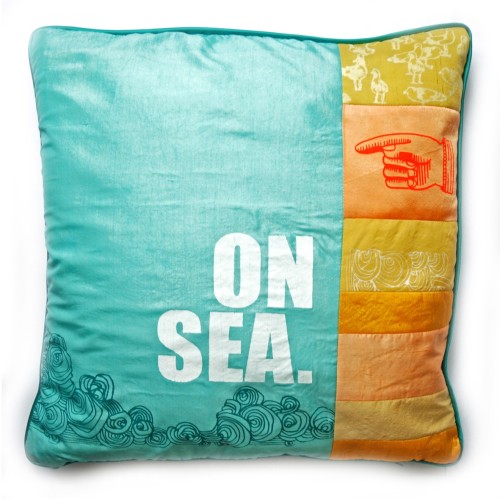 Zoe Murphy Margate Recycled Silk Cushion