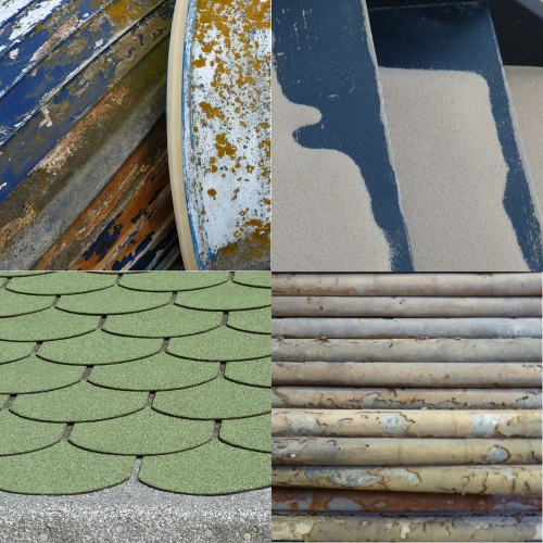 Texture, pattern or patina