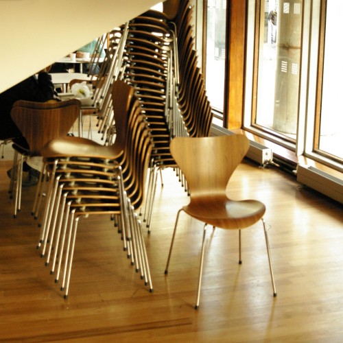 Robin Day chairs at Royal Festival Hall, 2008